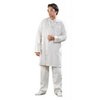Pánský plášť ADAM s dlouhým rukávem - bílá